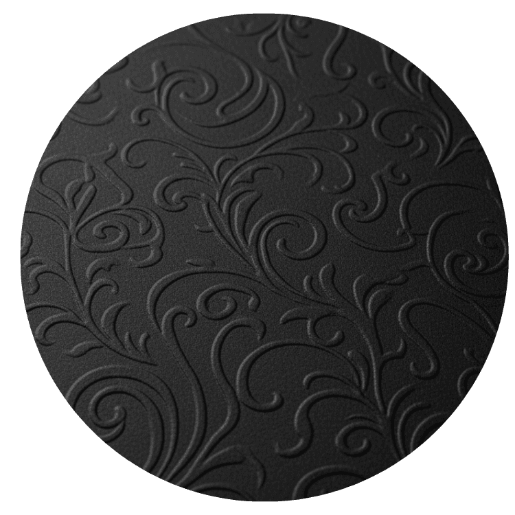Embossed material