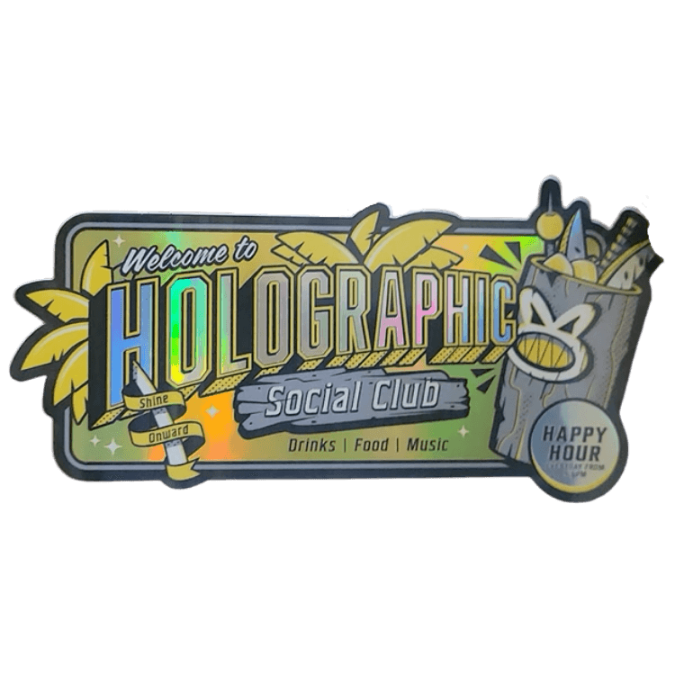 Holographic material