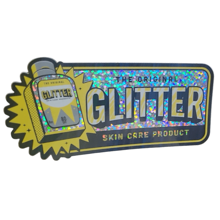 Glitter material